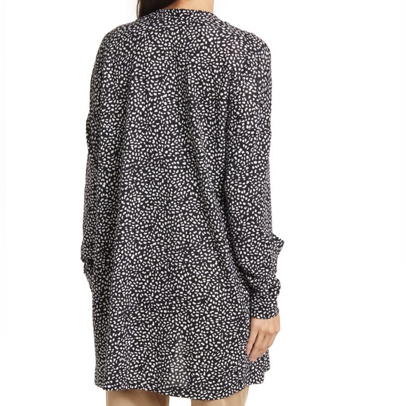 Sanctuary Open Front Jersey Cardigan In Mystic Spot Pattern -New W/Tag - Reemoly - Picture 2 of 13